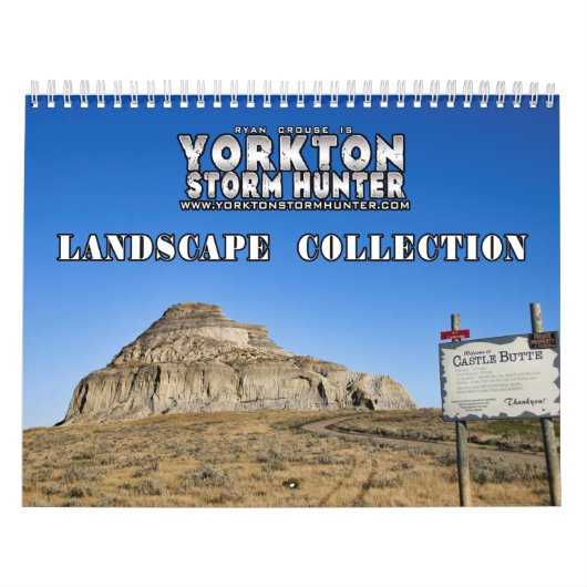 Collectie voor landschapsfotografie kalender (Hoes)