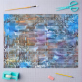 Collectie voor moderne winterkunst Tissuepapier (Craft)