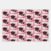 Collectie voor opleiding en diplomatie inpakpapier vel (Voorkant 3)