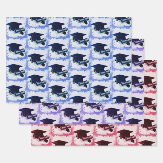 Collectie voor opleiding en diplomatie inpakpapier vel (Set)