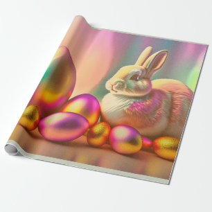 Collectie voor paasbunkereieren cadeaupapier