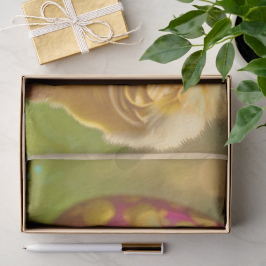 collectie voor paaskippen en eieren tissuepapier (Geschenk)