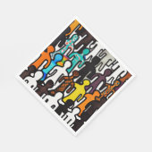 Collectie voor rassengelijkheid servet (Hoek)