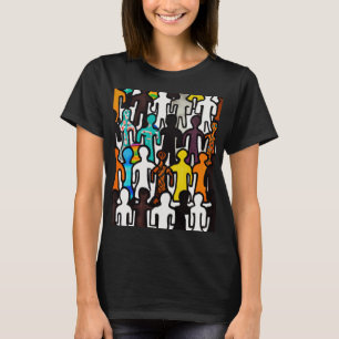 Collectie voor rassengelijkheid t-shirt