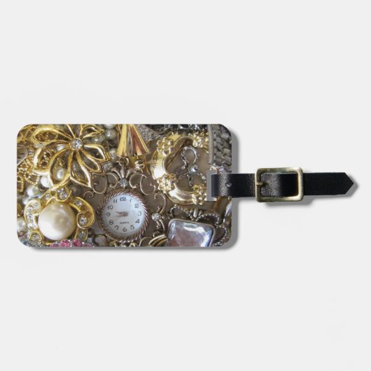 collectie voor sieraden bagagelabel (Voorkant horizontaal)