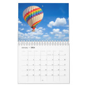 Collectie voor warme luchtballonnen kalender (Jan 2026)