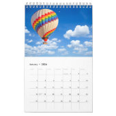 Collectie voor warme luchtballonnen kalender (Jan 2026)