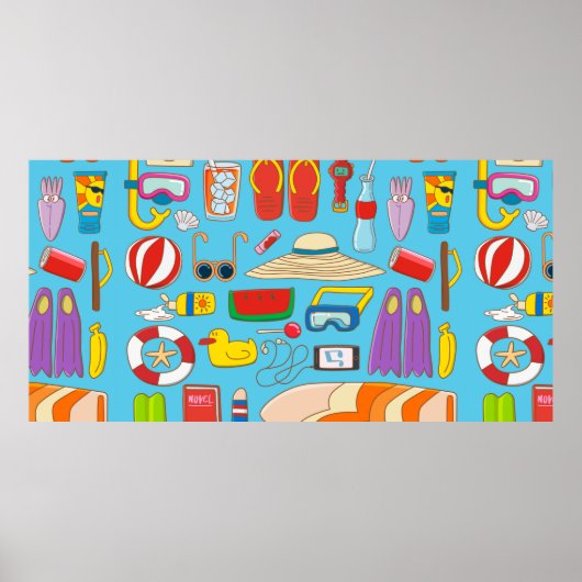 Collectie voor zomertijd poster (Voorkant)