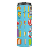 Collectie voor zomertijd thermosbeker (Achterkant)