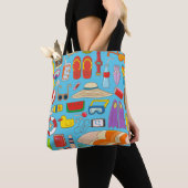 Collectie voor zomertijd tote bag (Dichtbij)