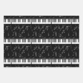 Collectie voor zwart-witmuziek inpakpapier vel (Voorkant 2)