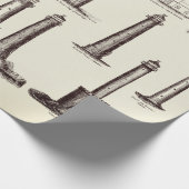 Collectie vuurtoren Cadeaupapier (Hoek)