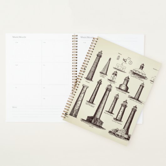 Collectie vuurtoren Planner (Display)