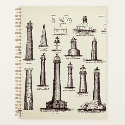 Collectie vuurtoren Planner (Voorkant)