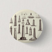  Collectie vuurtoren Ronde Button 3,2 Cm (Voorkant)