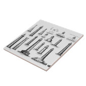 Collectie vuurtoren Tegeltje (Zijkant)