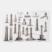  Collectie vuurtoren Theedoek (Horizontaal)