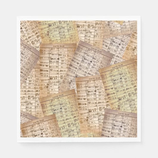 Collectie  wisselaarkaart servet (Voorkant)