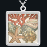 Collectie Zilver Vergulden Ketting<br><div class="desc">Deze kunstdrukvertoningen scherpe,  levendige afbeeldingen met een hoge graad van kleurennauwkeurigheid. Haal vandaag je zeemijdende collectie in deze  afdruk. Het mooie rode koraalrif en heerlijke zeester zullen geweldig zijn op elk product.</div>