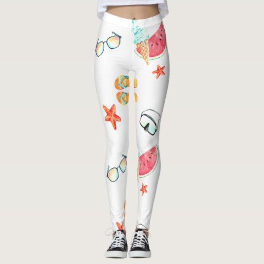 Collectie zomer leggings (Voorkant)