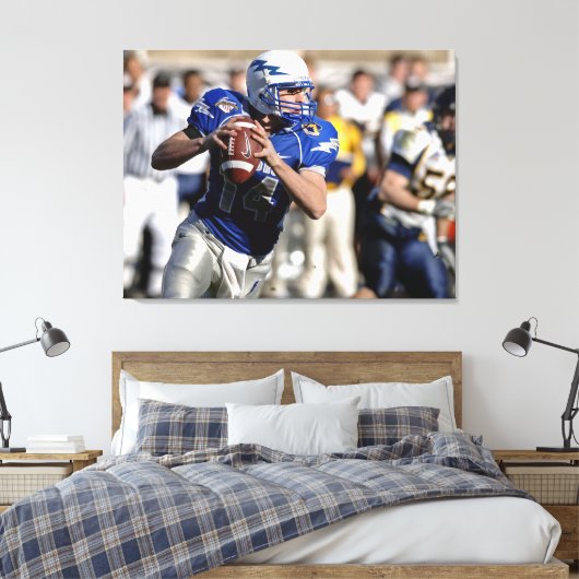 collectief football canvas afdruk (Insitu (Slaapkamer))