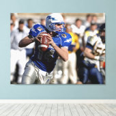collectief football canvas afdruk (Insitu (Houten vloer))