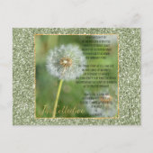 Collectief gedicht (geschreven door mij) briefkaart (Voorkant)