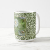 Collectief gedicht (geschreven door mij) koffiemok (Voorkant rechts)