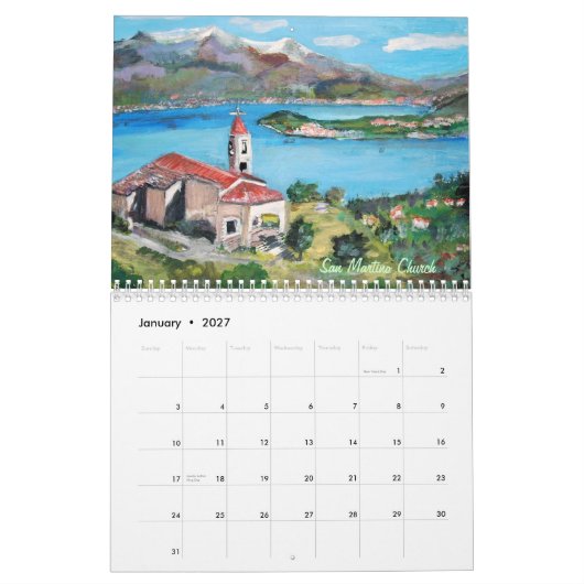 Collecties voor reizen - Deel II - Agenda 2014 Kalender (Jan 2027)