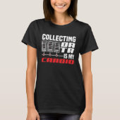 Collecting Data Is My Cardio Data Scientist T-shirt (Voorkant)