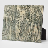 Collecting Herbs for Medicine, 1534 (houtsnippers) Fotoplaat (Zijkant)