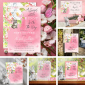 Een mooie kleine bunny Baby Sprinkle Welkom Spandoek