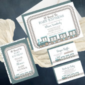 Allemaal aan boord van het Baby Express Train Boy  Hangend Wandkleed