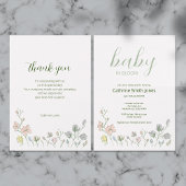 Baby in Bloom Baby shower Genderneutraal Bedankdoosjes