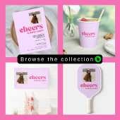 40e verjaardag, "proost tot veertig jaar" roze sin tweekleurige koffiemok