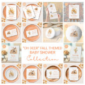 Oh Deer All in One Uitnodiging Herfst Thema