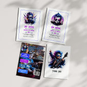 Aangepaste Rock On Bliksemschicht