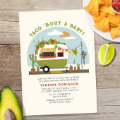 Taco Bout A Baby Neutral Green Baby shower Bedankjes Labels