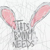 "Deze Bunny heeft chocolade nodig" | Eientkartonne