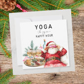Yoga Kerstmis Sinterklaas instructeur Kaart