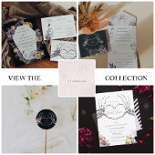 gotische bloem | Spooky Sixteen Foto All In One Uitnodiging