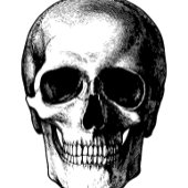 Schedel Gotische bruiloft gunsten teken Reclamebord Met Voetstuk