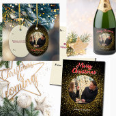 Luxe Goud Zwart Chevron Faux Glitter Glam Leggings