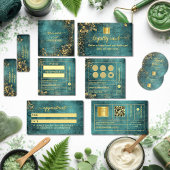 Antieke smaragdgroene goud zwarte stropdas