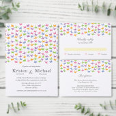 1000 Hangende Origami Papier Kranen Bruiloft (Grij Kaart (Personaliseer de collectie van deze zelfstandige maker.)