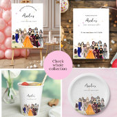 Eerste verjaardag, meisje verjaardag, dierenriem papieren bordje