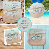 30th Birthday Beach Party Bedankzakje