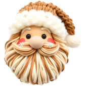 faux yarn pattern, notch-hook style, textured feestdagenkaart