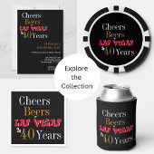 40e verjaardag Las Vegas Cheers and Beers Party Blikjeskoeler