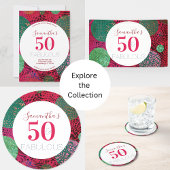 50ste verjaardag 50 en Fabulous Unieke Partij Servet